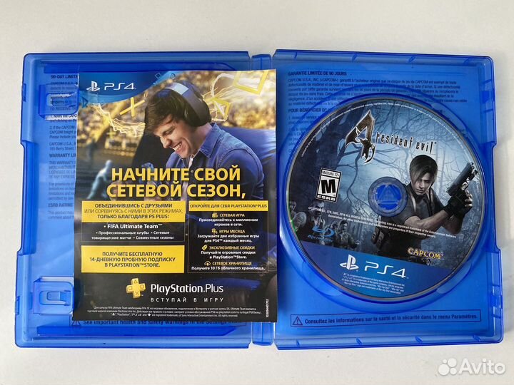 Resident evil 4 для Sony playstation 4