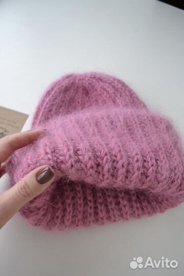 Мохеровая шапка