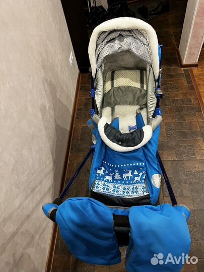 Коляска санки