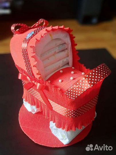 Коляска из памперсов