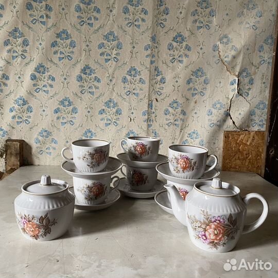 Сервиз чайный СССР