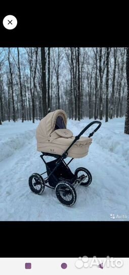 Коляска-люлька bebizaro classic