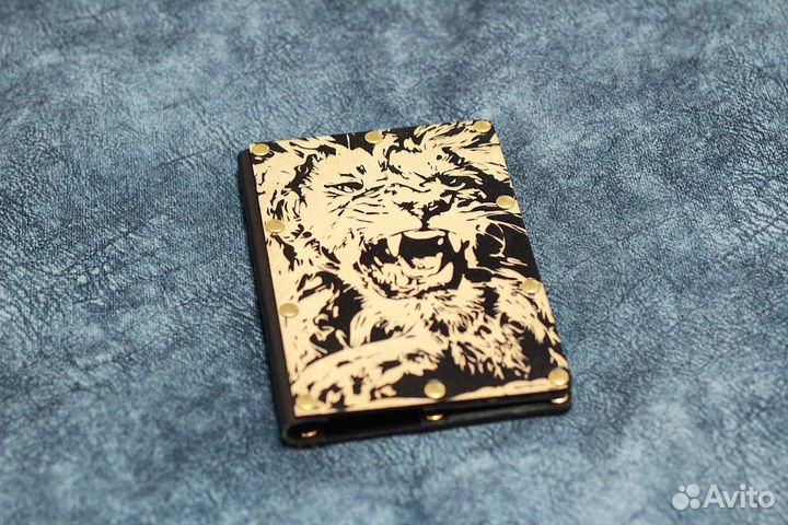 Обложка на паспорт с гравировкой
