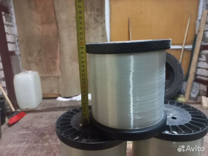 Леска рыболовная в бобинах