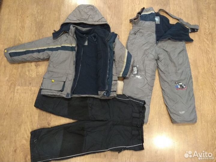 Большой пакет одежды д/м р.122-134