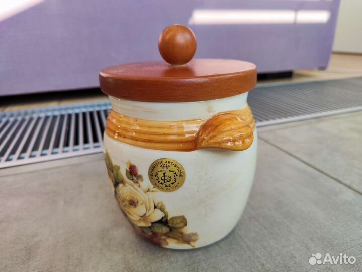 Банка для сыпучих с крышкой LCS Италия