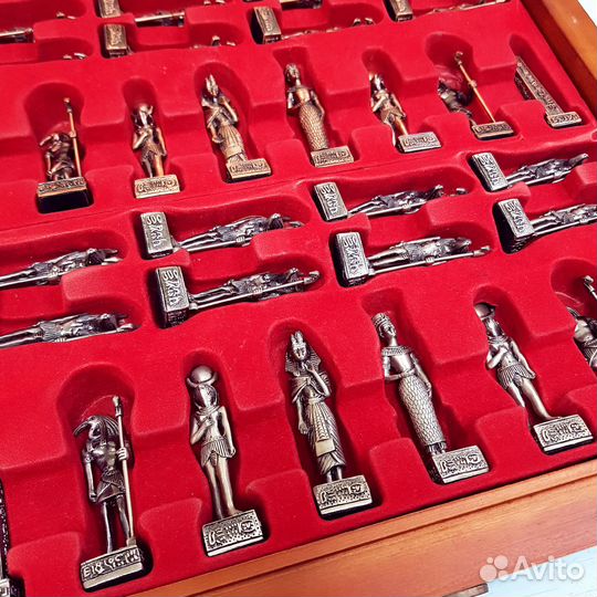 Шахматы коллекционные в Египетском стиле