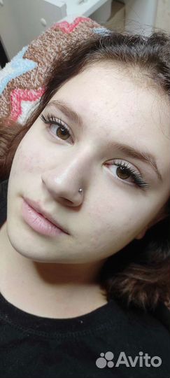 Наращивание ресниц на дому