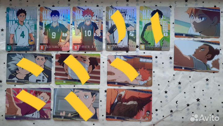 Японские карточки Волейбол