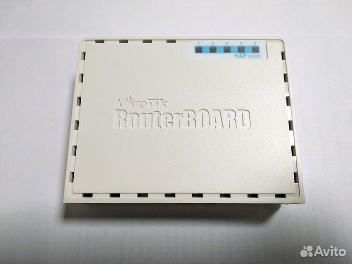 Wi-Fi роутер Mikrotik hAP
