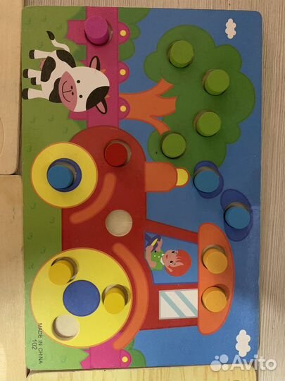 Пазлы деревянные