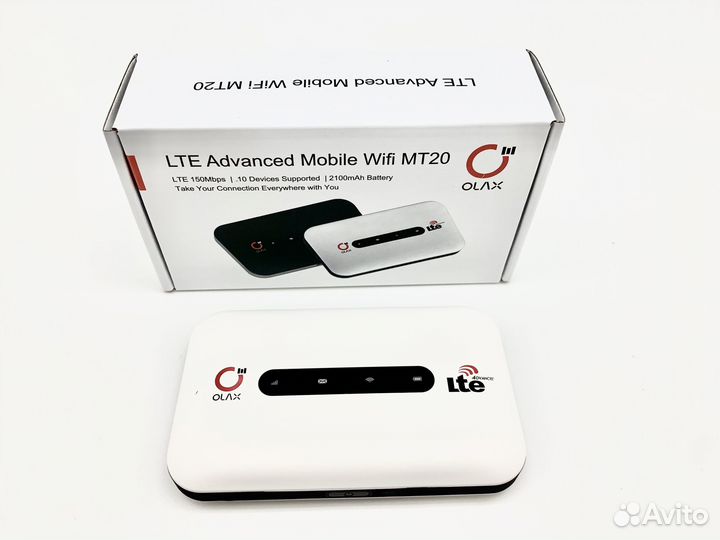 Роутер 4G LTE Olax MT20 TTL с сим-картой опт/роз