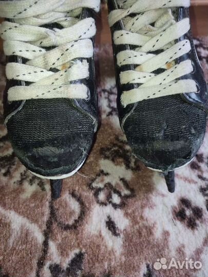 Коньки б/у, р-р 32