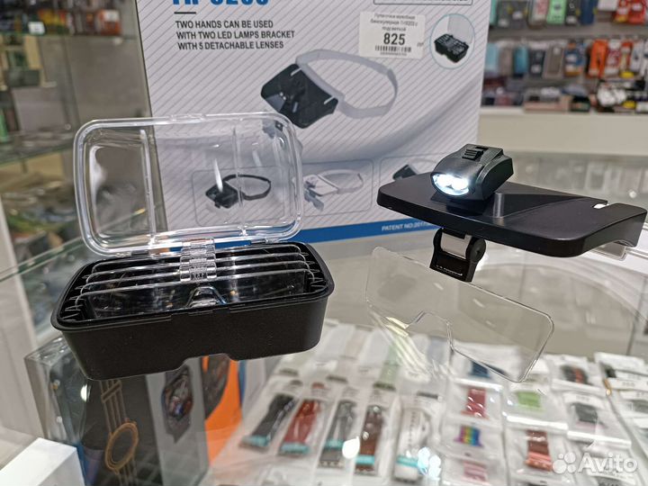 Очки-лупа с подсветкой