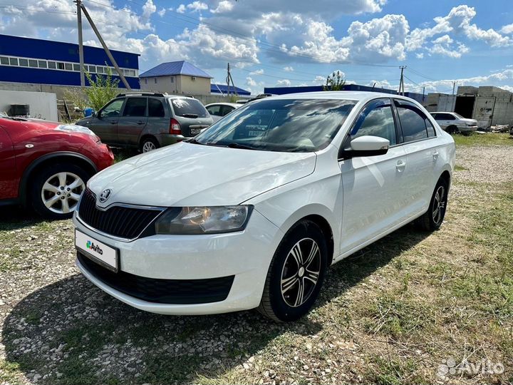 Skoda Rapid 1.6 МТ, 2018, 113 000 км
