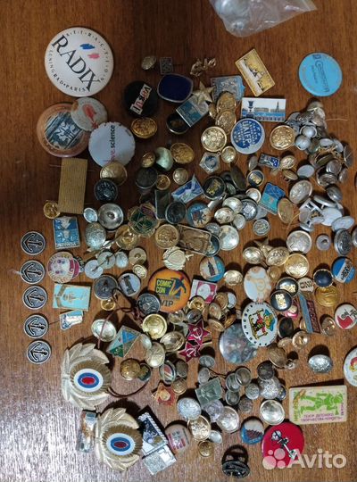 Значки Пуговицы