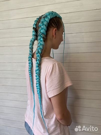 Брейды, боксерские косы, афрокосы, афрохвост