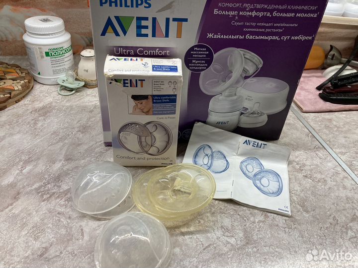 Молокоотсос avent электрический