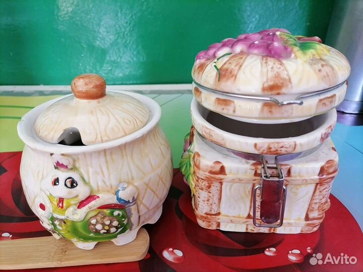 Сахарница керамическая