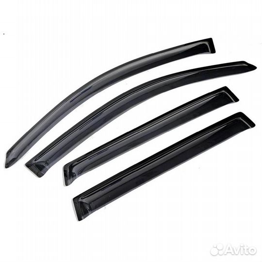Дефлекторы на окна для Daewoo Gentra 2013 +