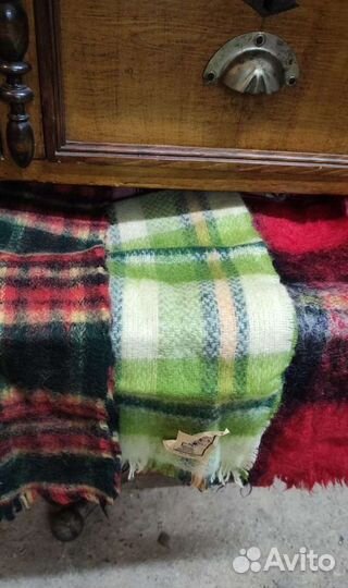 Мохеровые шарфы СССР, винтаж