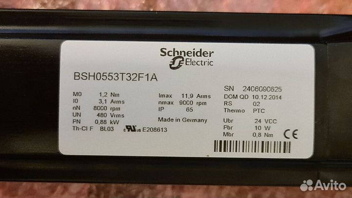 Серводвигатели Schneider Electric Lexium BSH
