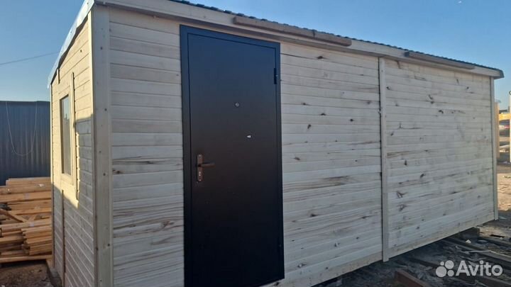 Бытовка и хозблок универсальные под ключ