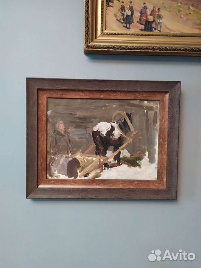 А.П. Бубнов. Лошадка и баба