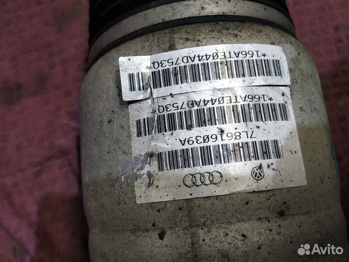 Пневматическая стойка передняя Audi Q7 (4L)