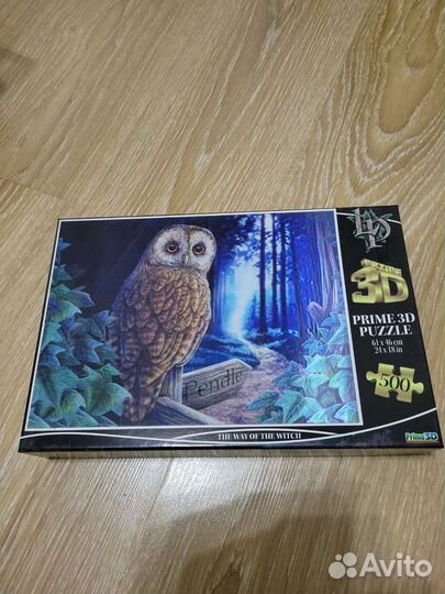 Пазл 3д сова 500 деталей