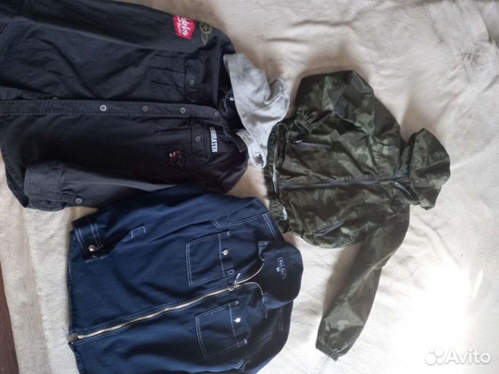 Пакет одежды р.140, комбез футер 146-152,костюм