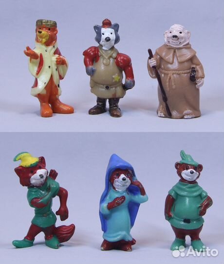 Робин Гуд - персонажи Диснея 2 1978 г. Киндер 2