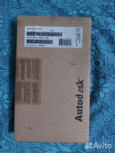 Autodesk Autocad 2011 OEM лицензия запечатанный