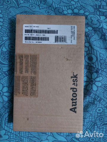 Autodesk Autocad 2011 OEM лицензия запечатанный