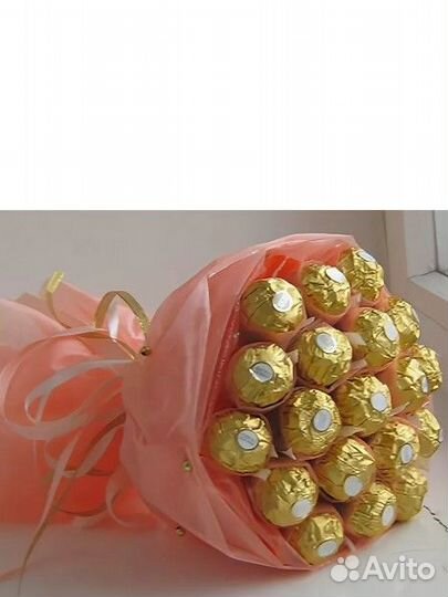 Букеты из рафаэлло и ферреро