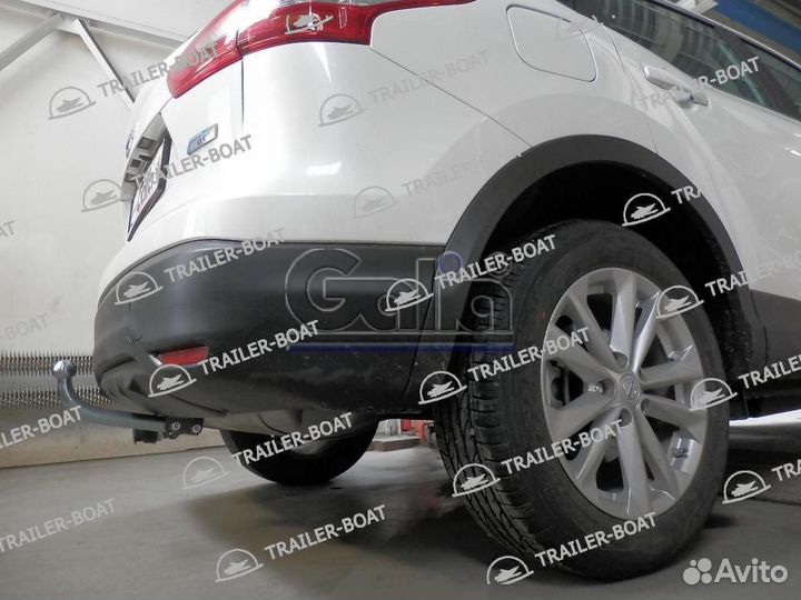 Фаркоп Nissan Qashqai 07-13 рама и крюк-шар, 50мм 27804