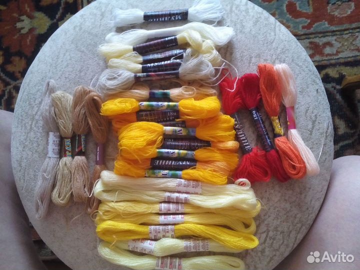 Для рукоделия мулине шерстян