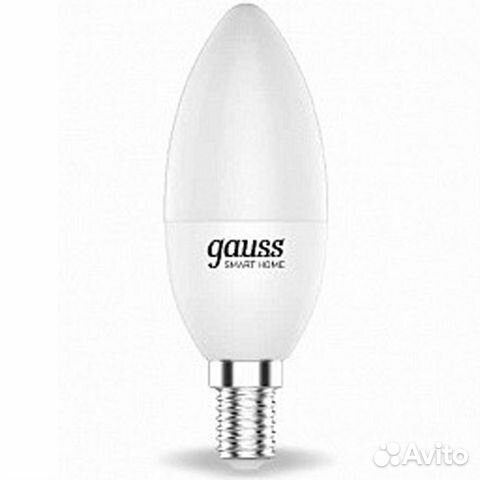 Умная светодиодная лампа Gauss "Свеча"