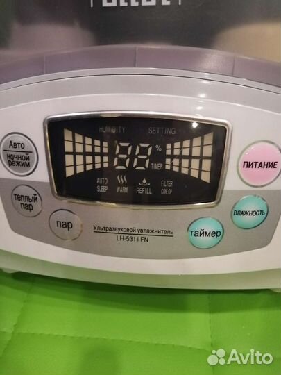 Ультразвуковой увлажнитель воздуха Liiot cuckoo