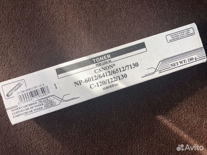 Тонер картридж черный