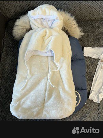 Конверт зимний на выписку