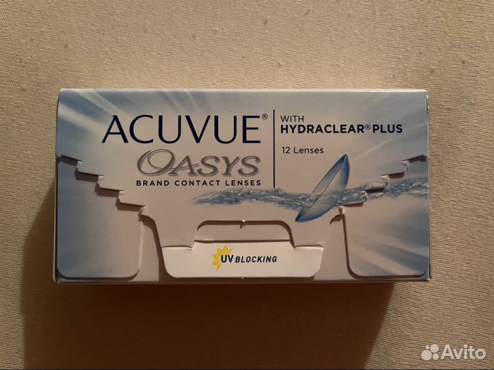 Двухнедельные контактные линзы Acuvue, -2.25, 8 шт
