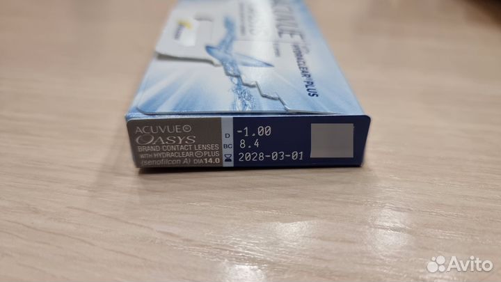 Линзы контактные acuvue