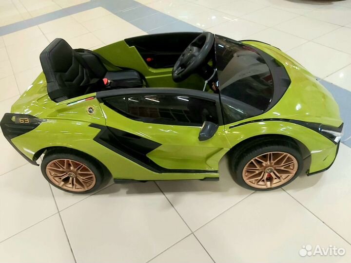 Детский электромобиль lamborghini sian