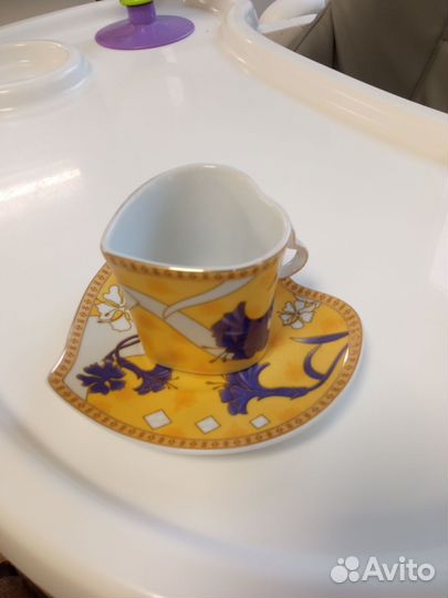 Чашка с блюдцем. Кофейная пара