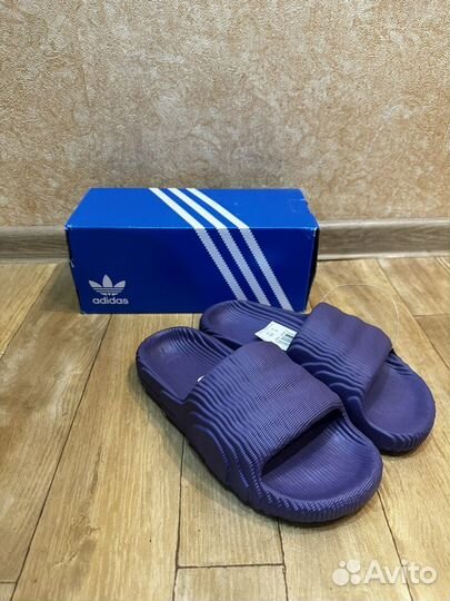 Тапочки Adidas adilette 22 Purple оригинал