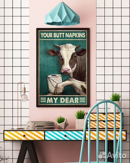 Постер #22-1098 Для ванной комнаты