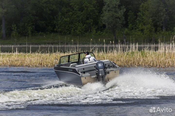 Волжанка 53 Fish + Yamaha F115