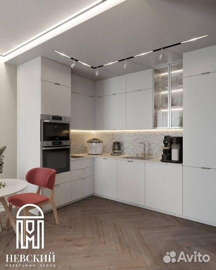 Кухонный гарнитур мдф с установкой