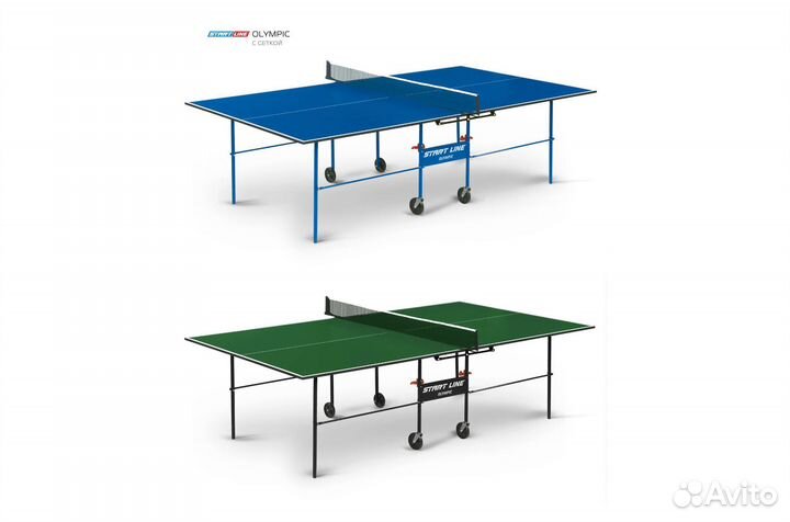 Теннисный стол Olympic с сеткой в наличии